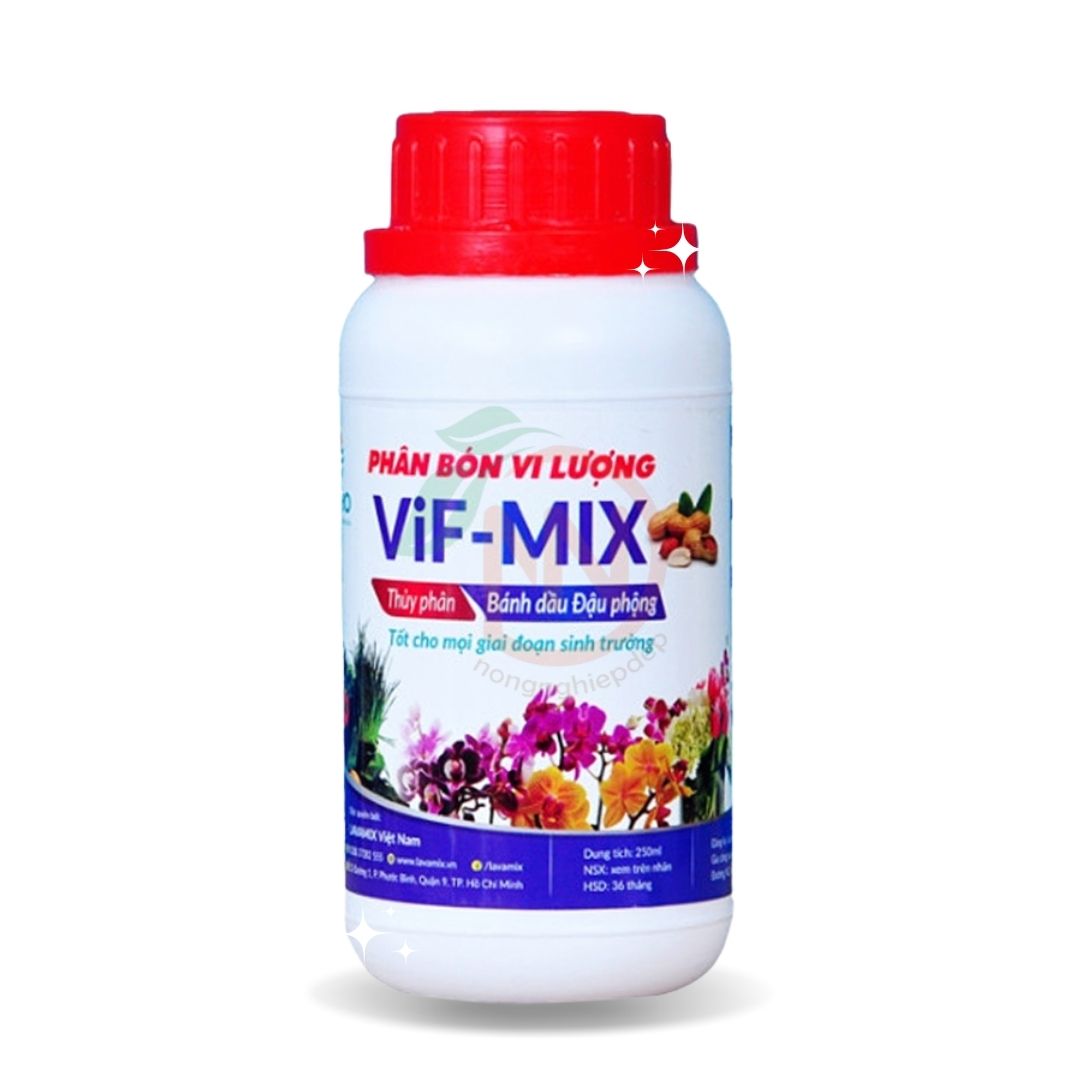 phân bánh dầu đậu phộng vif mix