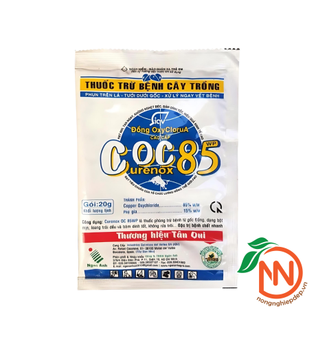 COC 85WP – Thuốc Trừ Nấm, Vi Khuẩn