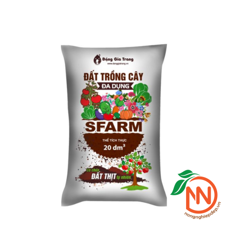 Đất trồng cây đa dụng SFARM 20dm3
