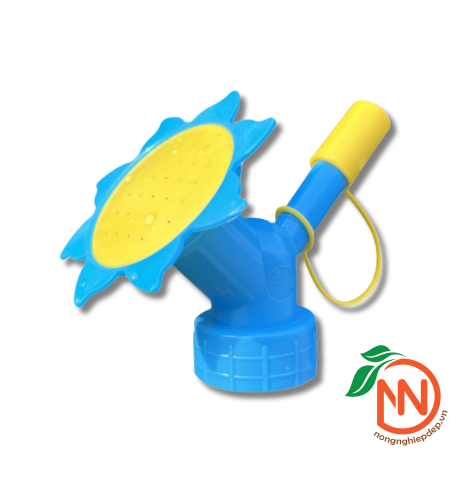 Đầu Vòi Tưới Cây 2 In 1 Gắn Chai Nước Tiện Lợi, Phù Hợp Nhiều Loại Chai