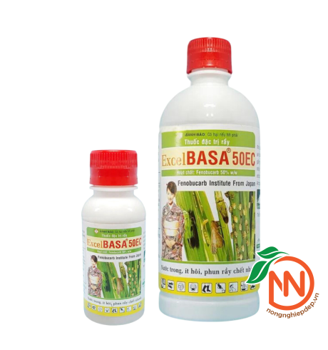 Thuốc Đặc Trị Rầy Excel Basa 50EC - Nước Trong, Ít Hôi, Phun Rầy Chết Nhanh