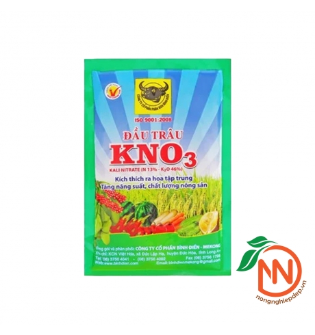 KNO3 Đầu Trâu - Kali Nitrat (13-0-46)