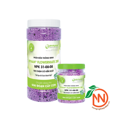 Phân Tan Chậm RYNAN 200 – NPK 31-08-08 - FLOWERMATE