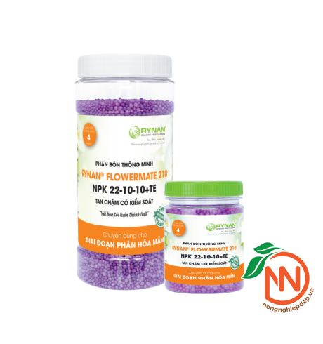 Phân Tan Chậm RYNAN 210 – NPK 22-10-10 +TE - FLOWERMATE