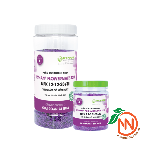 Phân Tan Chậm RYNAN 220 – NPK 12-12-20 - FLOWERMATE