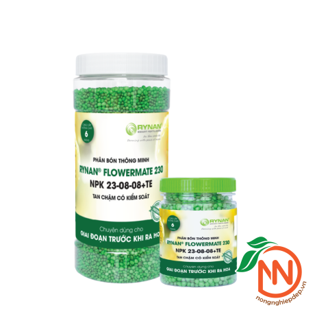 Phân Tan Chậm RYNAN 230–NPK 23-08-08+TE - FLOWERMATE