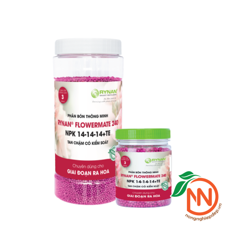 Phân Tan Chậm RYNAN 240 – NPK 14-14-14+TE - FLOWERMATE