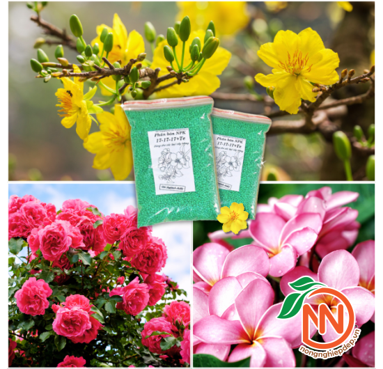 Phân bón NPK 17-17-17+TE | Kích Tạo Nụ, Dưỡng Nụ | Dùng Cho Mọi Loại Cây Trồng