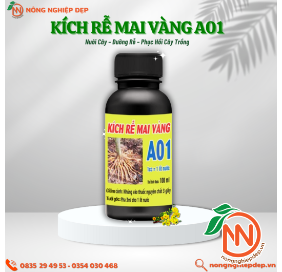 Phân Bón Kích Rễ Mai Vàng A01