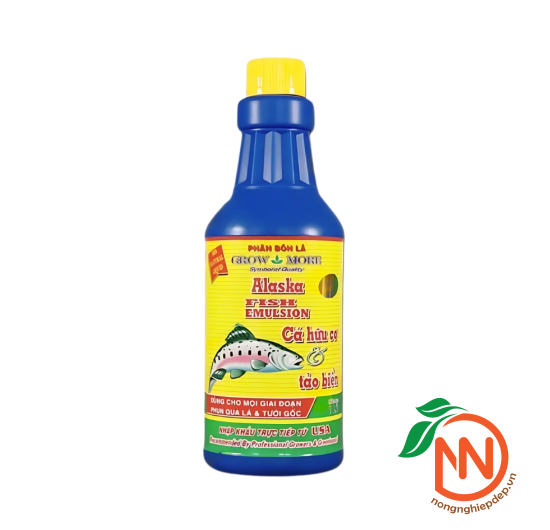 Phân Bón Đạm Cá Hữu Cơ Alaska Fish Emulsion - Grow More