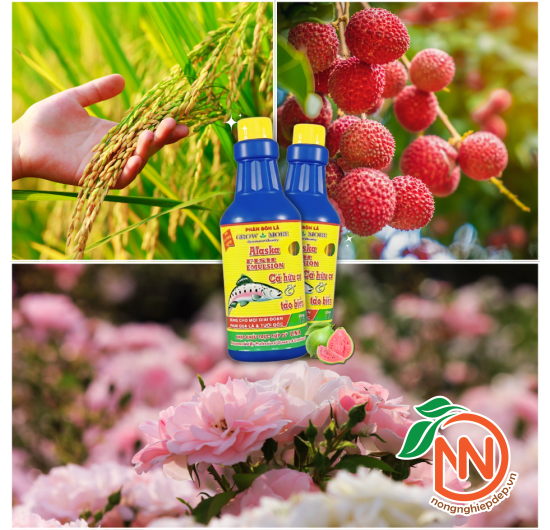 Phân Bón Đạm Cá Hữu Cơ Alaska Fish Emulsion - Grow More