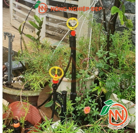Béc Nhựa Phun Mưa 360° Ren Trong/ Ren Ngoài - Đủ Loại