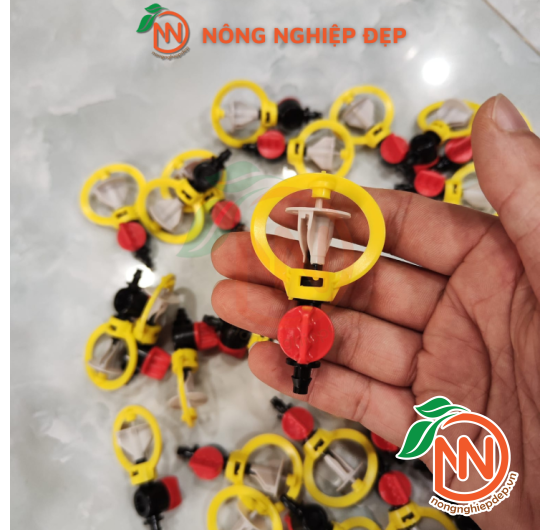 Béc Nhựa Phun Mưa 360° Ren Trong/ Ren Ngoài - Đủ Loại