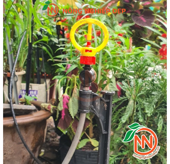Béc Nhựa Phun Mưa 360° Ren Trong/ Ren Ngoài - Đủ Loại