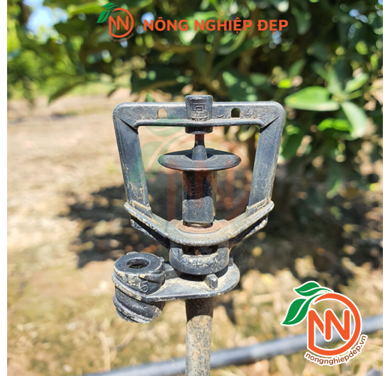 Béc Nhựa Rivulis Rondo Ren Ngoài Ống 5mm
