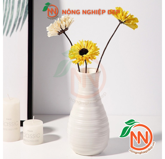 Bình Hoa Nhựa Giả Gốm - Nhiều Kiểu Dáng