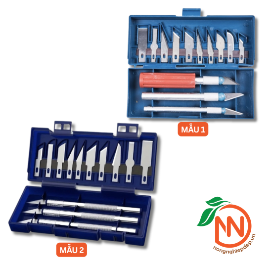 Bộ Dao Khắc Chạm Trổ 13 Trong 1 - Bộ Dao Khắc 13 Lưỡi