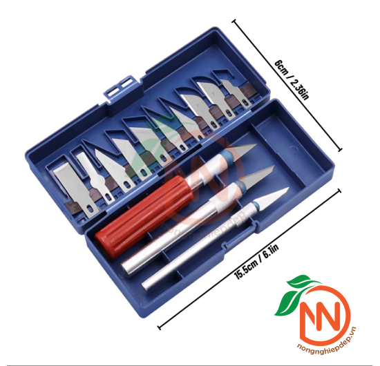 Bộ Dao Khắc Chạm Trổ 13 Trong 1 - Bộ Dao Khắc 13 Lưỡi
