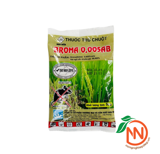 Thuốc Diệt Chuột BROMA 0,005AB