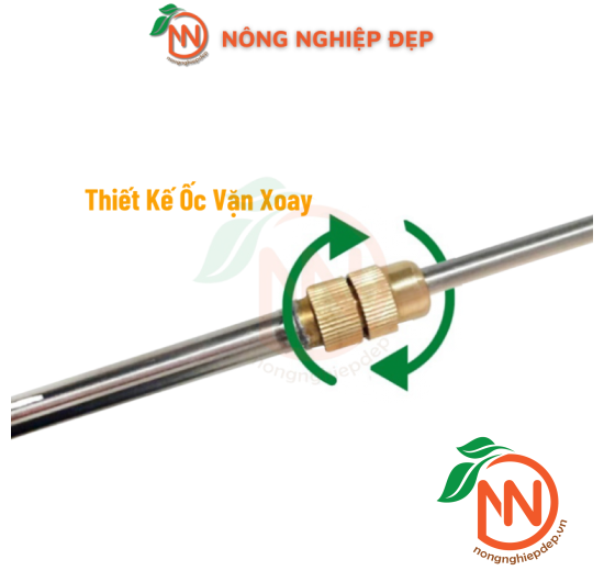 Cần Phun Xịt Inox Dùng Cho Bình Phun Xịt Thuốc Dài 50/100cm