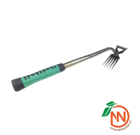 Cào Làm Vườn 2in1 - Cào Đất, Nhổ Cỏ