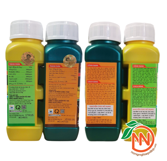 Cặp VK.Humat 2-5-3+Te & Green  Forever  | Chuyên dùng cho Hoa Mai 
