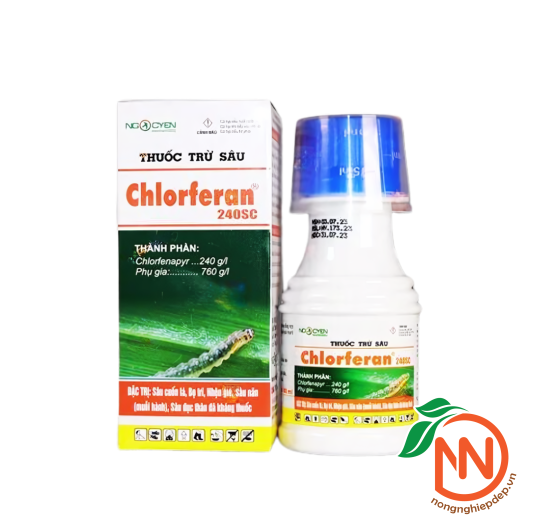 Thuốc Trừ Sâu Chlorferan 240SC - Diệt Sâu Đã Kháng Thuốc