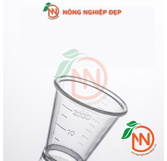 Cốc Đong Nhựa 2 Đầu 40ml