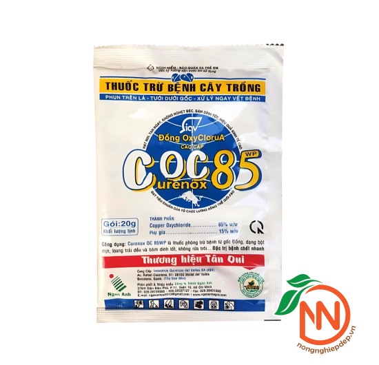 COC 85WP – Thuốc Trừ Nấm, Vi Khuẩn