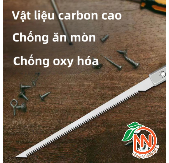 Cưa Cầm Tay Cán Nhựa Mini - Cưa Lách, Cưa Cành Gỗ