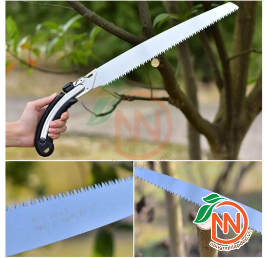 Cưa Cầm Tay TOP 350mm - Cán Nhựa - Bộ Kèm Bao
