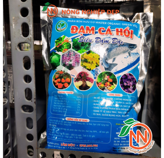 Đạm Cá Hồi Siêu Đậm Đặc | Phân Bón Hữu Cơ