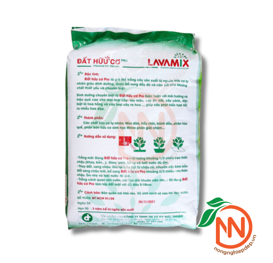 Đất Hữu Cơ Pro LAVAMIX 