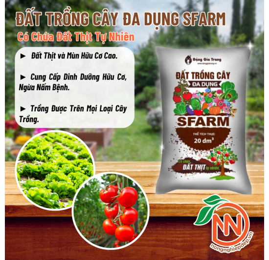 Đất trồng cây đa dụng SFARM 20dm3