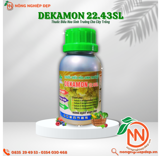 DEKAMON 22,43SL – Điều Hòa Sinh Trưởng Cây Trồng