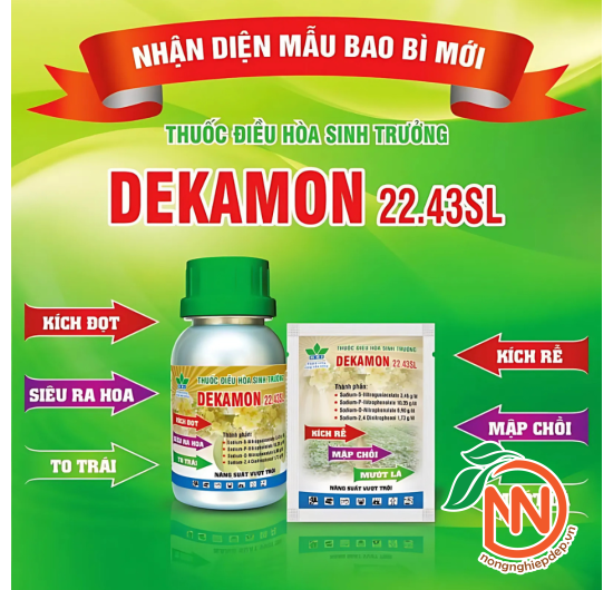 DEKAMON 22,43SL – Điều Hòa Sinh Trưởng Cây Trồng