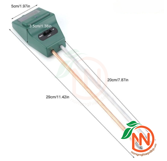 Máy Kiểm Tra Đất 3 Trong 1 AquaMateSM-311 ( pH, Độ ẩm, Ánh Sáng )