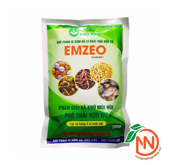 Chế phẩm vi sinh EMZEO - Xử Lý Chất Thải Hữu Cơ