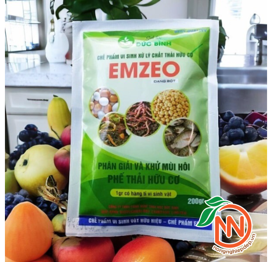 Chế phẩm vi sinh EMZEO - Xử Lý Chất Thải Hữu Cơ