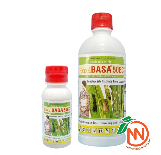 Thuốc Đặc Trị Rầy Excel Basa 50EC - Nước Trong, Ít Hôi, Phun Rầy Chết Nhanh