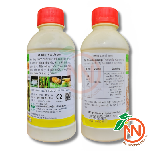 Thuốc Đặc Trị Rầy Excel Basa 50EC - Nước Trong, Ít Hôi, Phun Rầy Chết Nhanh