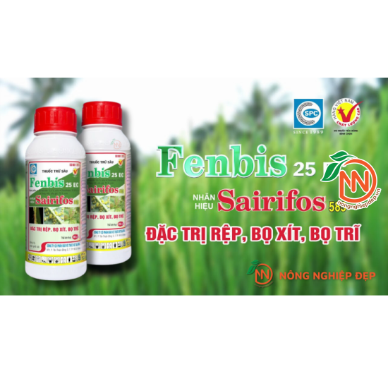 Thuốc Trừ Sâu Fenbis 25EC - Sairifos 585