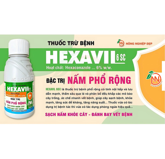 Hexavil 6SC -Thuốc Trừ Bệnh - Đặc Trị Nấm Phổ Rộng