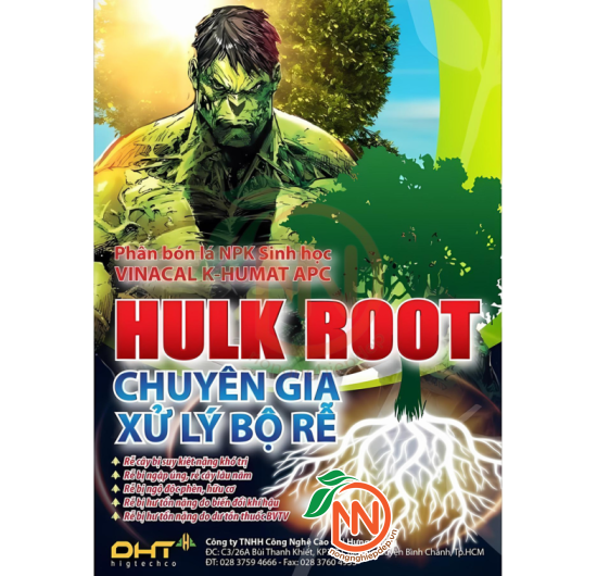Hulk Root - Vinacal K-Humat APC | Phân Bón Lá Sinh Học