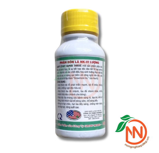 JUMP START – Phân Bón Lá Grow More