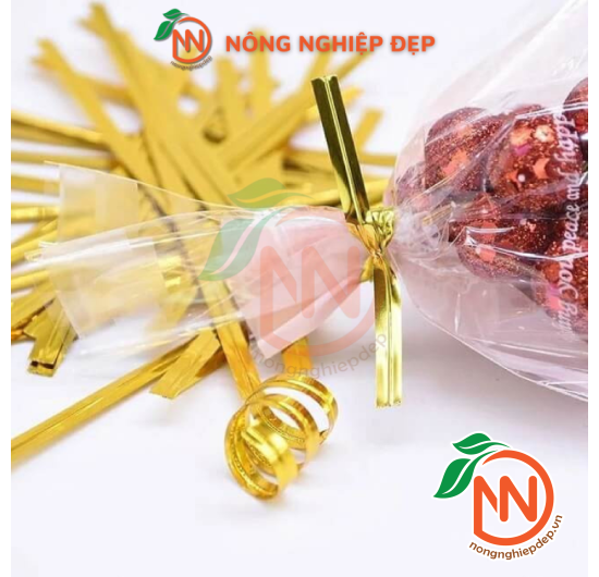 Dây Buộc Lan Kẽm Đủ Màu - Cuộn Kẽm Kim Tuyến