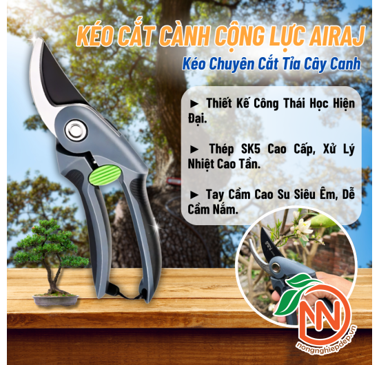 Kéo Cắt Cành Cộng Lực - Kéo Trợ Lực - Kéo AIRAJ