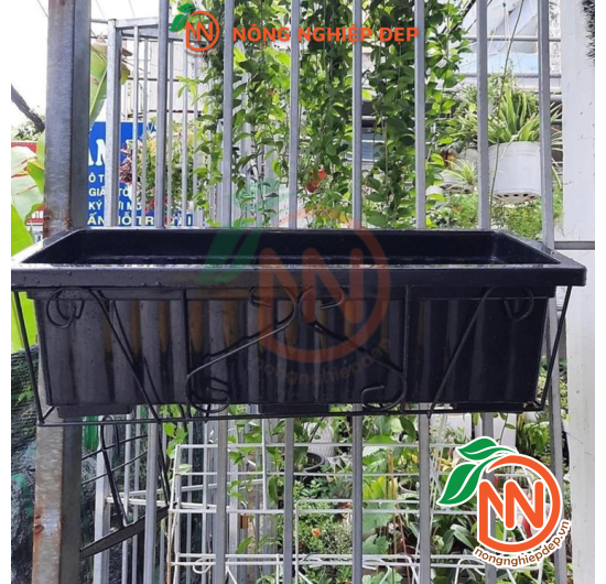 Khung Sắt Treo Để Chậu Hình Chử Nhật