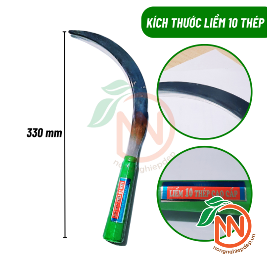 Liềm 10 Thép Cao Cấp