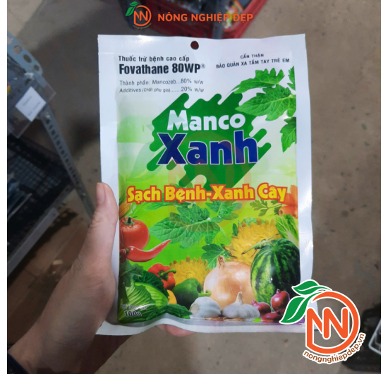 Thuốc Trừ Bệnh Manco Xanh - Fovathane 80WP | Sạch Bệnh - Xanh Cây